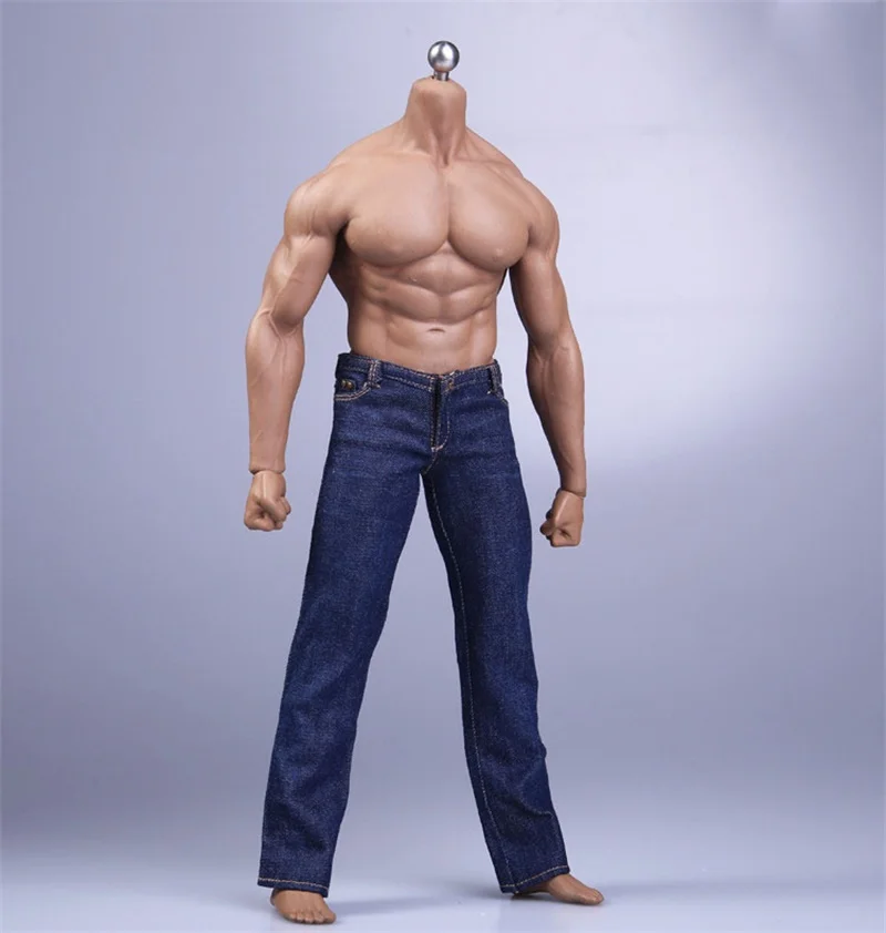 Hot Sales Scale 1/6th Fashion Loose Fat Jeans Pants Suit For Muscle Strong Male Body PH M35 Figurs Collectable 
Hot Sales Scale 1/6th Fashion Loose Fat Jeans Pants Suit For Muscle Strong Male Body PH M35 Figurs Collectable