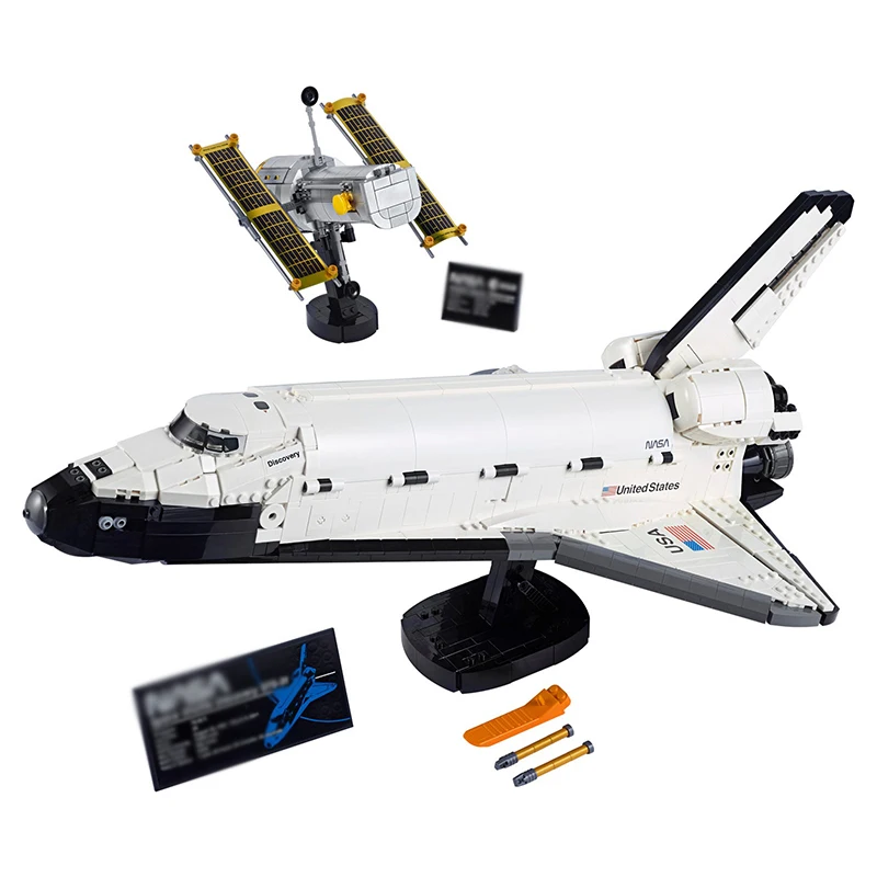 63001 New 2354 Pcs Space Shuttle Model Building Blocks Bricks Space Agency Creative Toys Kids Gifts Compatible 10283 IN STOCK
63001 New 2354 Pcs Space Shuttle Model Building Blocks Bricks Space Agency Creative Toys Kids Gifts Compatible 10283 IN STOCK