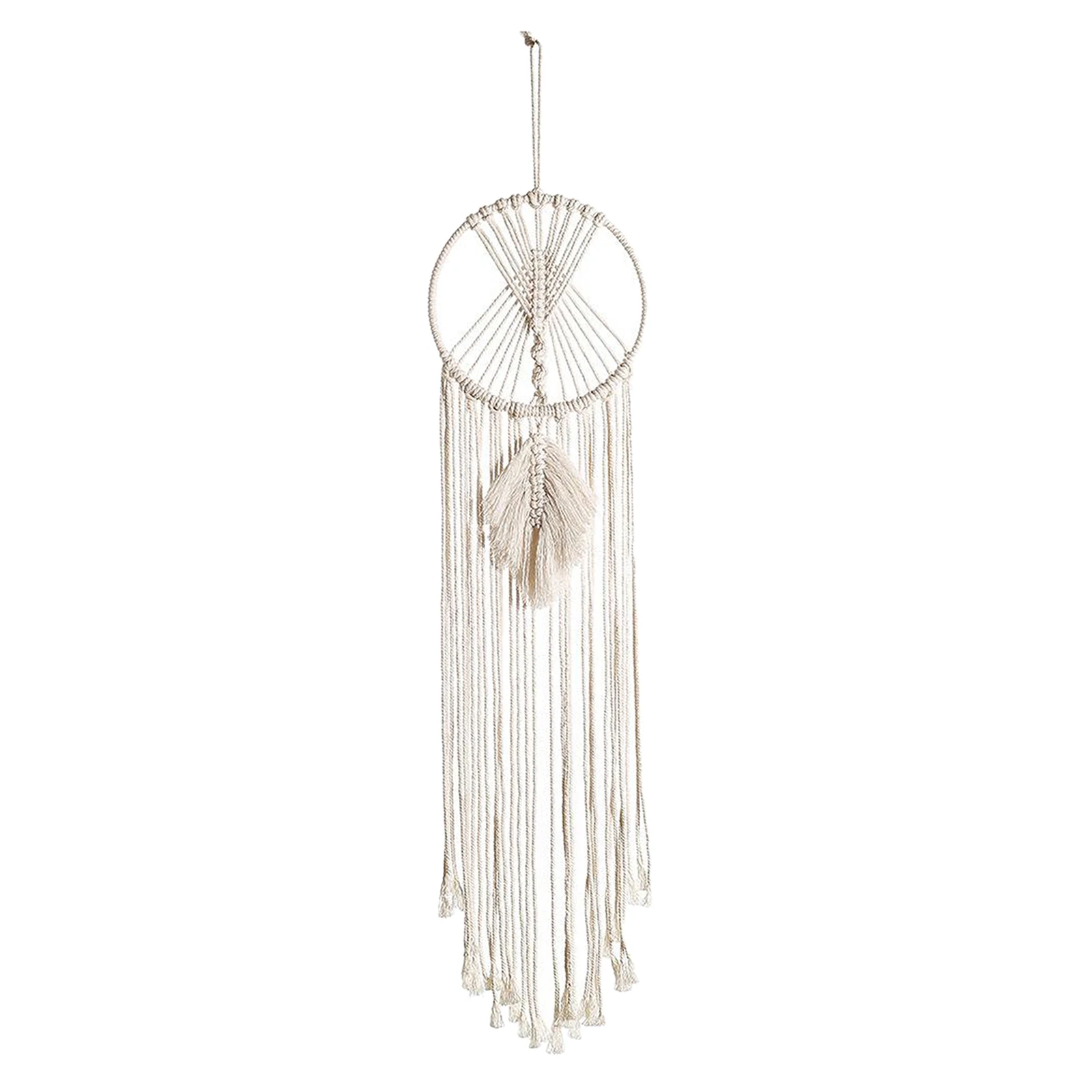 Weaving Dream Catcher Macrame Cotton Dreamcatcher Wall Hanging Xmas Present
Weaving Dream Catcher Macrame Cotton Dreamcatcher Wall Hanging Xmas Present
