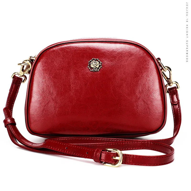 Fashion Small Rivet Flap Shoulder Messenger Crossbody Bags Women Handbag Oil Wax Leather Ladies Clutch Casual Totes Female Purse
Fashion Small Rivet Flap Shoulder Messenger Crossbody Bags Women Handbag Oil Wax Leather Ladies Clutch Casual Totes Female Purse