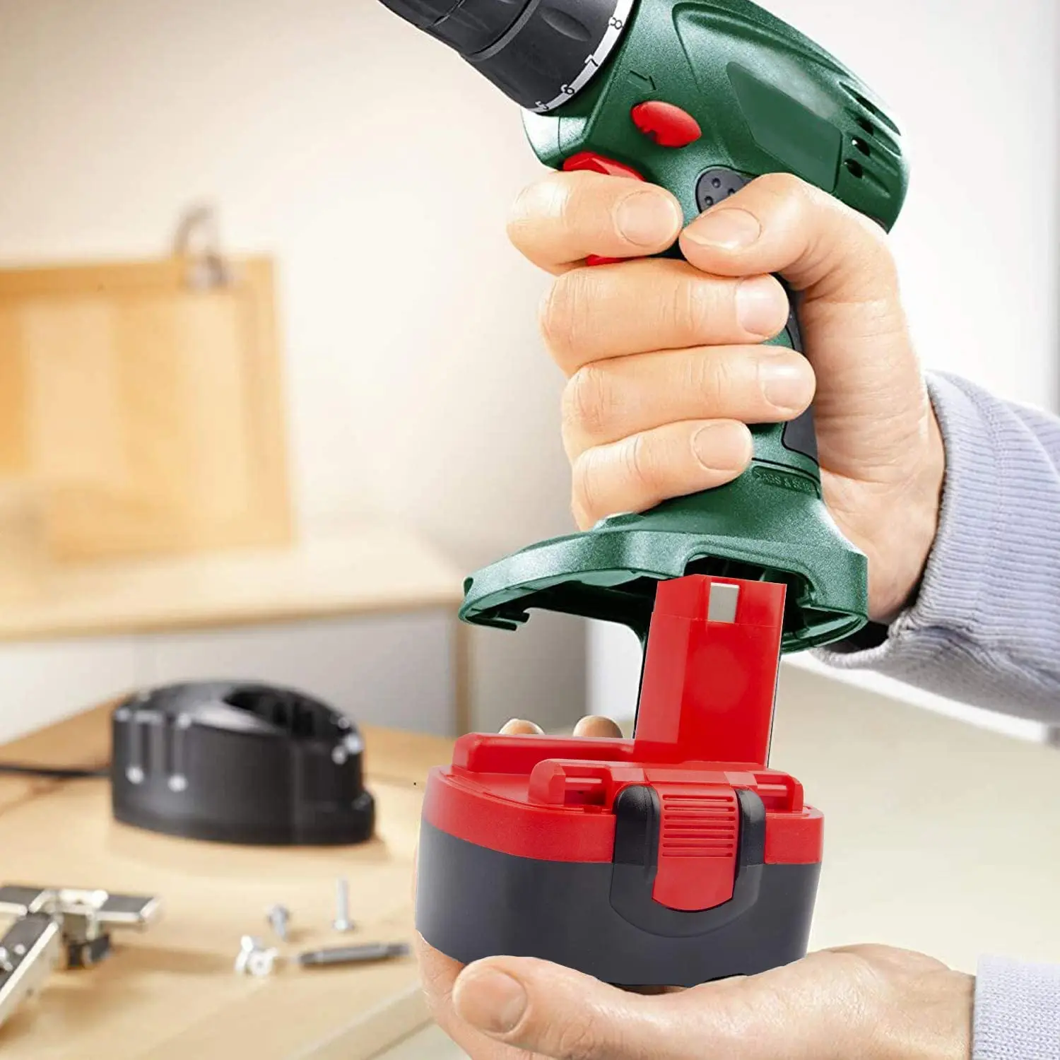 3600 мАч Ni-MH 12 В PSR 1200 Аккумулятор для Bosch Drill GSR VE-2 GSB PSB BAT043 BAT045 BTA120 | Электроника
