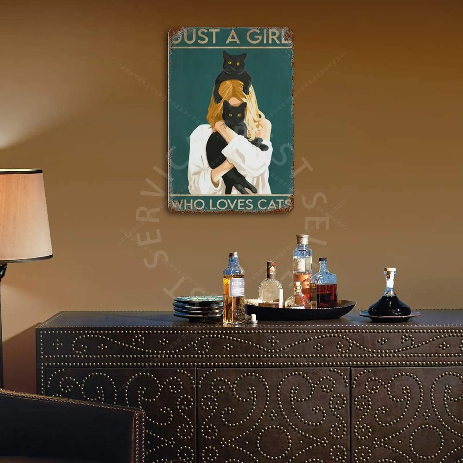 Just A Girl Who Loves Cats Vintage Metal Tin Sign Retro Poster Home Bar Decoration Iron Painting Pub Club Industrial dcor
Just A Girl Who Loves Cats Vintage Metal Tin Sign Retro Poster Home Bar Decoration Iron Painting Pub Club Industrial dcor