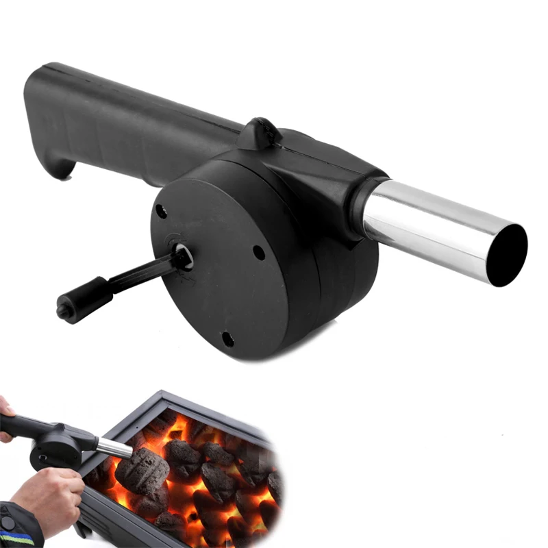 Outdoor Barbecue Fan Portable Hand Cranked Air Blower Bbq Grill Fire Bellows Tool Picnic Cooking Camping Accessories
Outdoor Barbecue Fan Portable Hand Cranked Air Blower Bbq Grill Fire Bellows Tool Picnic Cooking Camping Accessories