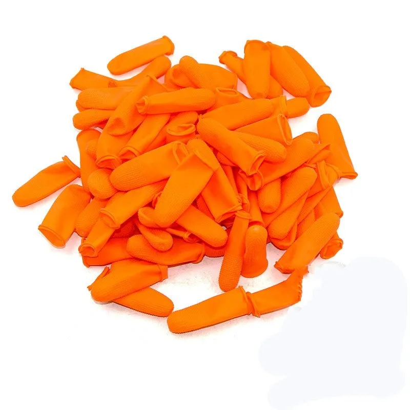 100Pcs Latex Rubber Finger Cover Natural Rubber Non-slip Anti-static Fingertip protection gloves Disposable accessories tools
100Pcs Latex Rubber Finger Cover Natural Rubber Non-slip Anti-static Fingertip protection gloves Disposable accessories tools