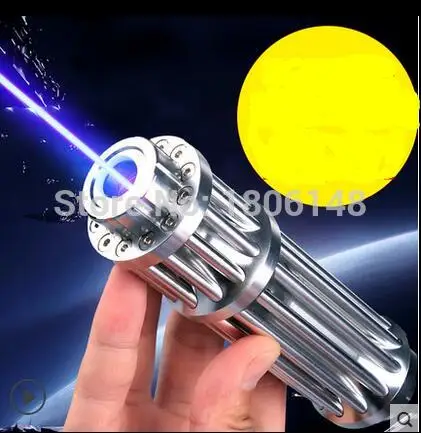 High power mw Blue laser pointer 100w 1000000m 450nm SOS Lazer Flashlight Burning match/Burn light cigars/candle/black Hunting
High power mw Blue laser pointer 100w 1000000m 450nm SOS Lazer Flashlight Burning match/Burn light cigars/candle/black Hunting