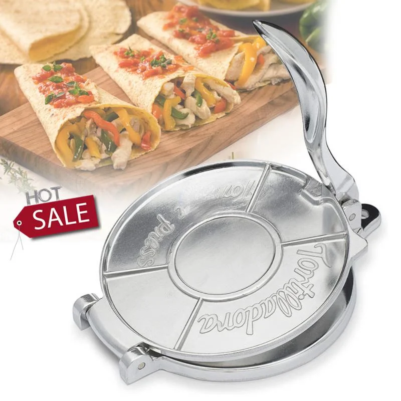 Aluminium Dough Meat Press Maker Bakeware Tools Tortilla Pancake Pie Tools Baking Accessories 8'' Kitchen
Aluminium Dough Meat Press Maker Bakeware Tools Tortilla Pancake Pie Tools Baking Accessories 8'' Kitchen