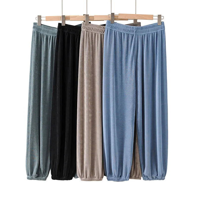 Брюки женские летние, из вискозы, с высокой талией, эластичные, большого размера, 2020
Брюки женские летние, из вискозы, с высокой талией, эластичные, большого размера, 2020