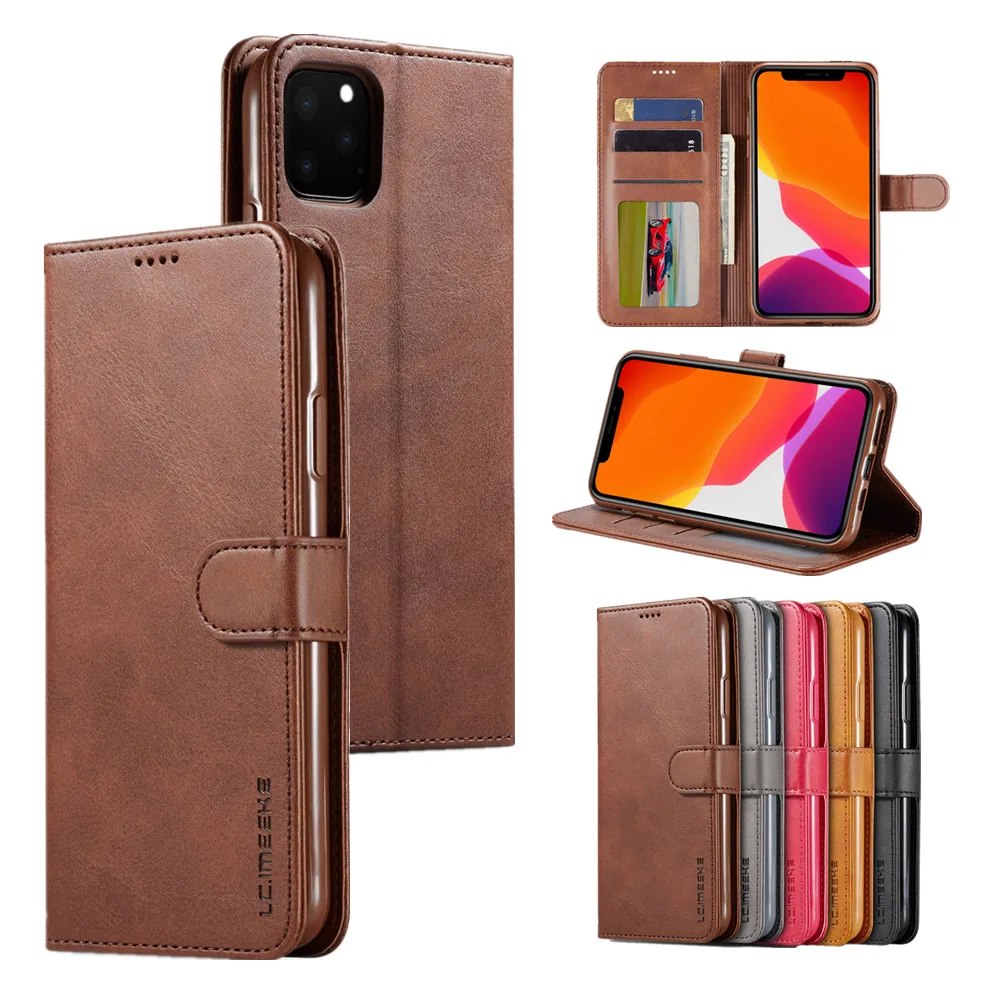 Leather Case for iPhone 12 11 Pro Max SE 2020 XR XS 6 7 8 Plus Magnetic Flip Protection Wallet Cover Solid Color Classic Fundas 
Leather Case for iPhone 12 11 Pro Max SE 2020 XR XS 6 7 8 Plus Magnetic Flip Protection Wallet Cover Solid Color Classic Fundas