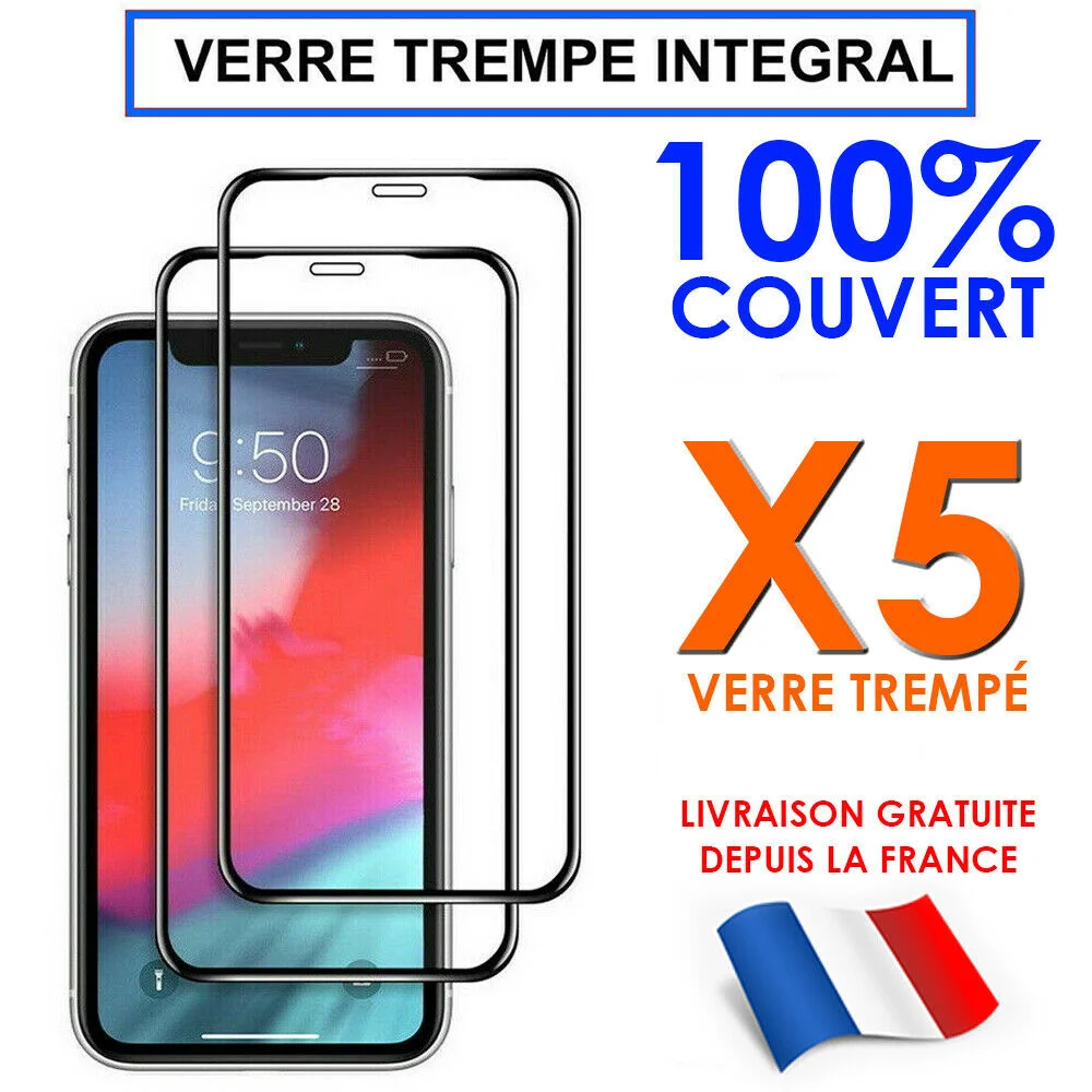 

Vitre Protection Ecran Integral For Iphone 11 Pro Max Se 2020 7 8 X Xr Verre Trempe