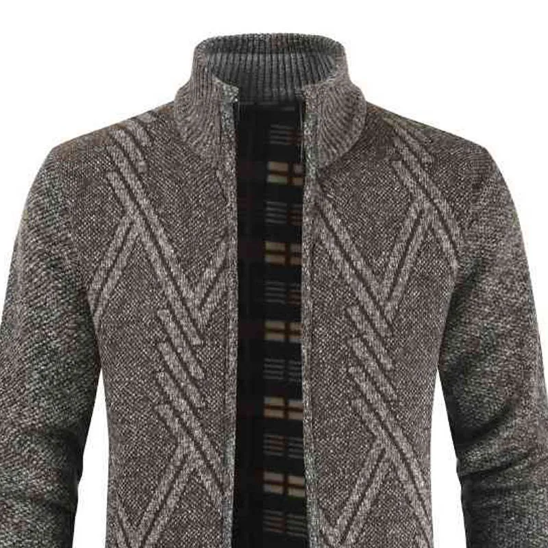 2019 Autumn Winter Men's Sweater Coat Men Zipper Knitted Thick Coat Casual Long Sleeve Knitwear Jacket Male Wool Sweater Jackets
2019 Autumn Winter Men's Sweater Coat Men Zipper Knitted Thick Coat Casual Long Sleeve Knitwear Jacket Male Wool Sweater Jackets