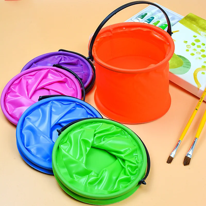 1Pcs Colored Folding Bucket Multifunctional Fine Art Painting Plastic Washing Bucket Travel Camping Tool Portable Washing Bag
1Pcs Colored Folding Bucket Multifunctional Fine Art Painting Plastic Washing Bucket Travel Camping Tool Portable Washing Bag