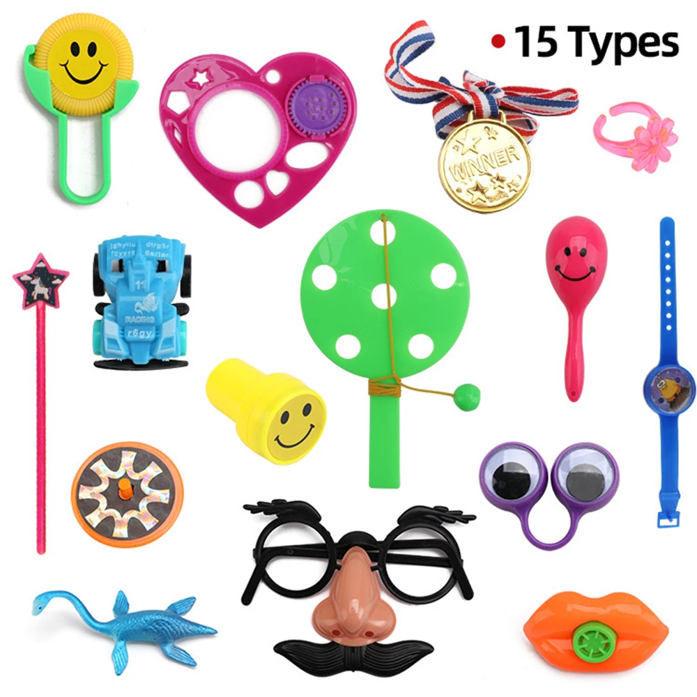 15 Types Gifts for Kids 120 PCS Kids Party Favors Toy Birthday Party Christmas Festival Gifts Carnival Prizes School Rewards Toy
15 Types Gifts for Kids 120 PCS Kids Party Favors Toy Birthday Party Christmas Festival Gifts Carnival Prizes School Rewards Toy