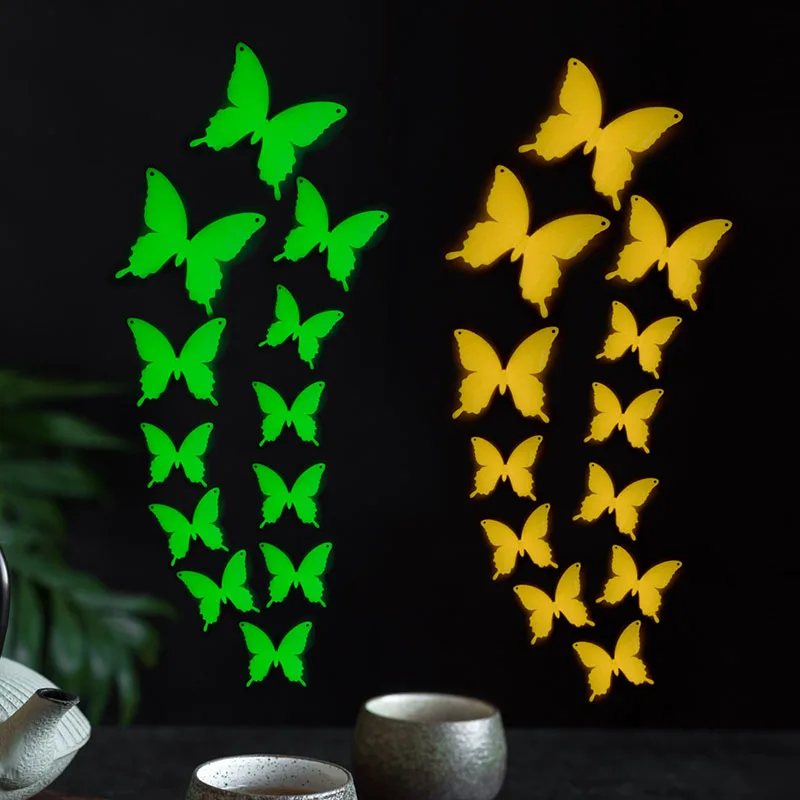 12/24/36pcs Luminous Butterfly Night Lights Wall Stickers Room lights Home Decor DIY Stickers Lamp 3D Cute Butterfly Decoration
12/24/36pcs Luminous Butterfly Night Lights Wall Stickers Room lights Home Decor DIY Stickers Lamp 3D Cute Butterfly Decoration