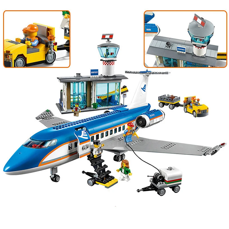 City Passenger Airplane Toy Building Blocks Sets Air Transport Model Series Bricks Figures Technic Blocks Toys For Children Gift
City Passenger Airplane Toy Building Blocks Sets Air Transport Model Series Bricks Figures Technic Blocks Toys For Children Gift