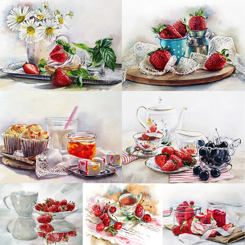 Diamond Painting 5D Diamonds DIY Food Cross Stitch Full Square Round Drill Embroidery Colorful Handmade Home Room Wall Decor
Diamond Painting 5D Diamonds DIY Food Cross Stitch Full Square Round Drill Embroidery Colorful Handmade Home Room Wall Decor