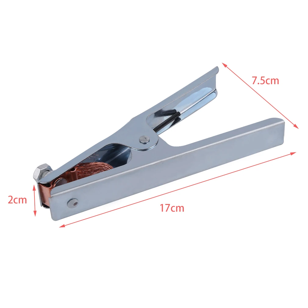 Welding Earth Clamp Ground Clamps accessories equipment 300Amp Electrode Holder Cable Clip for Welder Tools Grounding Welders
Welding Earth Clamp Ground Clamps accessories equipment 300Amp Electrode Holder Cable Clip for Welder Tools Grounding Welders