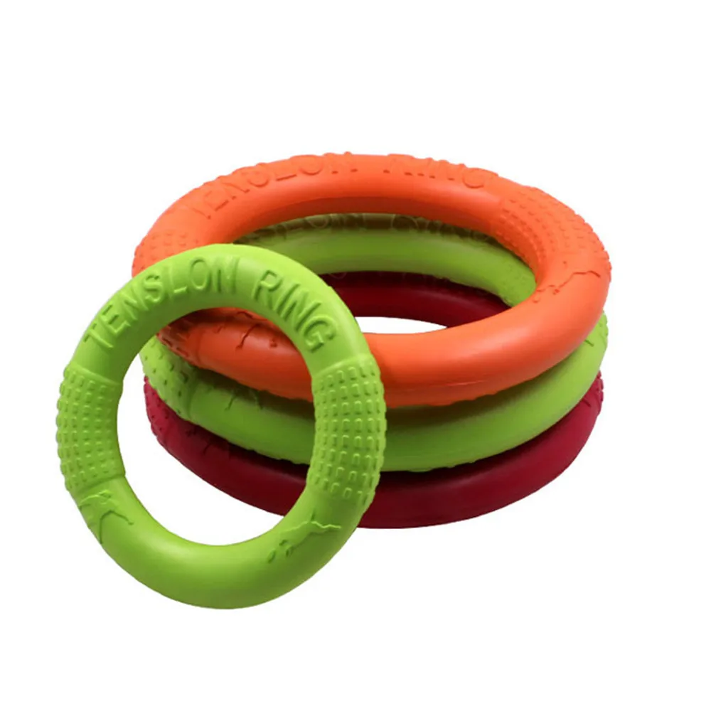Pet Flying Discs EVA Dog Training Ring Puller Resistant Bite Floating Toy Puppy Outdoor Interactive Game Playing Products Supply
Pet Flying Discs EVA Dog Training Ring Puller Resistant Bite Floating Toy Puppy Outdoor Interactive Game Playing Products Supply