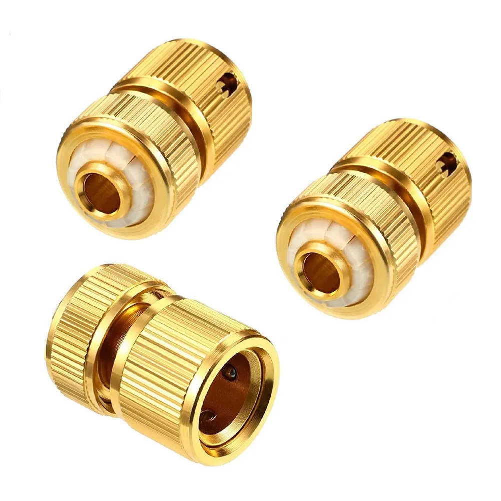 3 Pcs 1/2" Thread Tap Brass Garden Female Hose Connector Quick Hose Adaptor Accessories Garden Tap Pipe Connector
3 Pcs 1/2" Thread Tap Brass Garden Female Hose Connector Quick Hose Adaptor Accessories Garden Tap Pipe Connector
