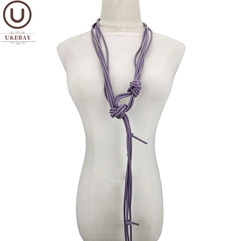UKEBAY New Handmade Tassel Necklace Long Pendant Necklaces Women Fashion Necklace Purple Rubber Jewelry Wedding Gift Accessories
UKEBAY New Handmade Tassel Necklace Long Pendant Necklaces Women Fashion Necklace Purple Rubber Jewelry Wedding Gift Accessories