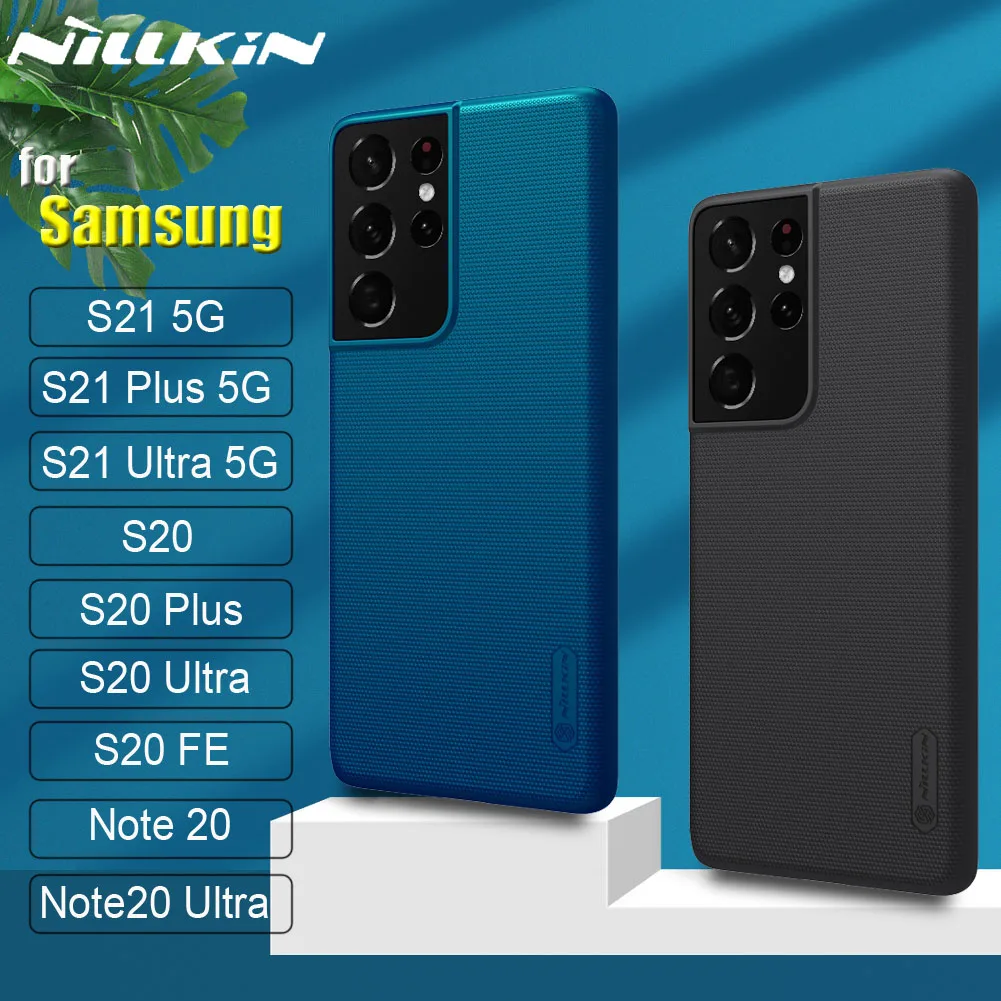 Nillkin Case for Samsung S21 Ultra S20 Plus SE 5G Cases Frosted Shield Hard PC Plastic Phone Full Cover for Galaxy Note 20 Capa
Nillkin Case for Samsung S21 Ultra S20 Plus SE 5G Cases Frosted Shield Hard PC Plastic Phone Full Cover for Galaxy Note 20 Capa