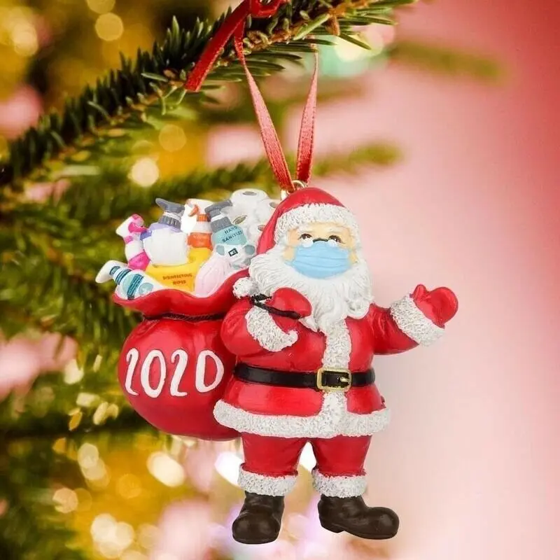Christmas Ornaments 2020 Santa Claus Ornaments with Christmas Tree Pendants Decorations Santa Strap Hanging 
Christmas Ornaments 2020 Santa Claus Ornaments with Christmas Tree Pendants Decorations Santa Strap Hanging