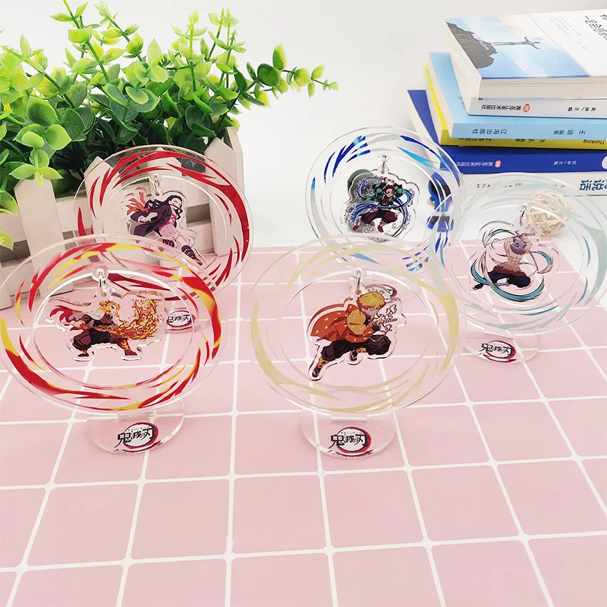 Hot Anime Demon Slayer Acrylic Key Chains Standing Sign Fashion Desk Decoration Keychain a Fine Collection Keyring Gift For Man
Hot Anime Demon Slayer Acrylic Key Chains Standing Sign Fashion Desk Decoration Keychain a Fine Collection Keyring Gift For Man