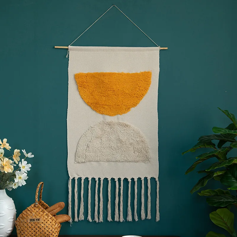 2022 Nordic INS Hand-woven Tapestry Home Decoration Fabric Hanging Paintings Cotton Gauze Tapestry Background Cloth
2022 Nordic INS Hand-woven Tapestry Home Decoration Fabric Hanging Paintings Cotton Gauze Tapestry Background Cloth