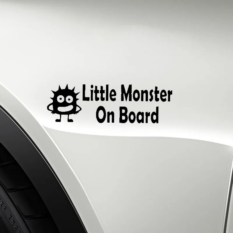 Interesting LITTLE MONSTER ON BOARD Car Stickers Motorcycle Decals KK Vinyl Cover Scratches Waterproof PVC 5.1cm X 16.5cm
Interesting LITTLE MONSTER ON BOARD Car Stickers Motorcycle Decals KK Vinyl Cover Scratches Waterproof PVC 5.1cm X 16.5cm