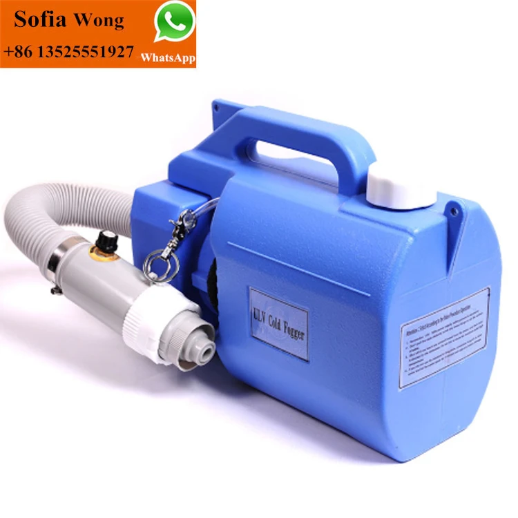Portable cold disinfecting ulv cooling fogger electrostatic sprayer machine for disinfection factory
Portable cold disinfecting ulv cooling fogger electrostatic sprayer machine for disinfection factory