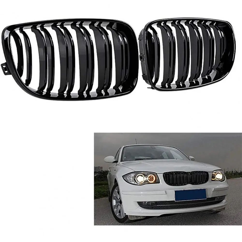 1Pair Grille Double Slat Modification Gloss Black Easy to Install 51138122237 / 51138122238 Grille for BMW 318 IS Base Coupe 199
1Pair Grille Double Slat Modification Gloss Black Easy to Install 51138122237 / 51138122238 Grille for BMW 318 IS Base Coupe 199