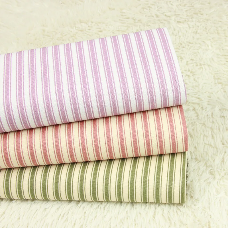Free ship 100% cotton canvas fabric stripe print style 55" wide 
Free ship 100% cotton canvas fabric stripe print style 55" wide