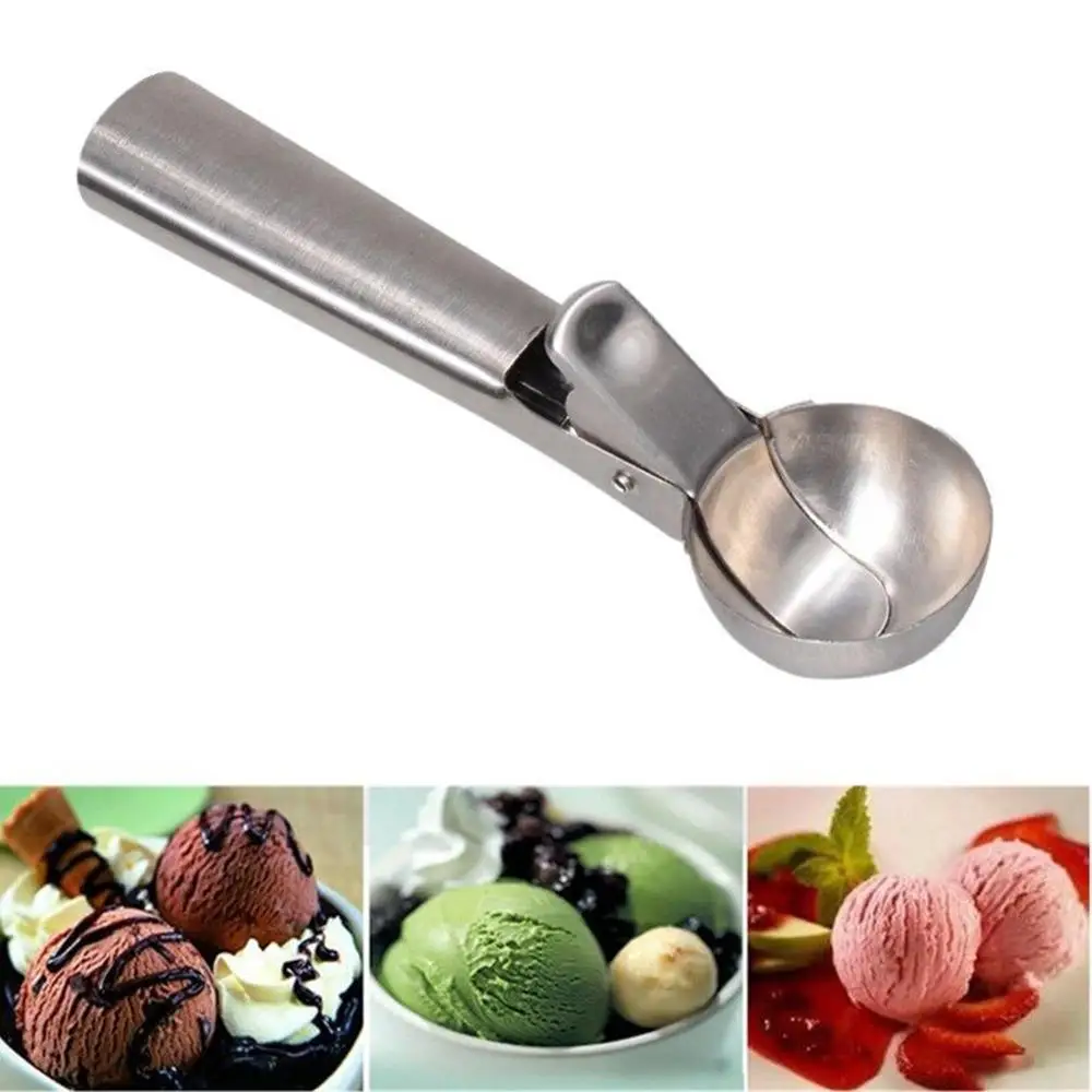 1Pcs 18CM New Style Kitchen Stainless Steel Ice Cream Scoop for Mash Fruit Food Cookies Dough Disher Spoon Kitchen Supplies 
1Pcs 18CM New Style Kitchen Stainless Steel Ice Cream Scoop for Mash Fruit Food Cookies Dough Disher Spoon Kitchen Supplies