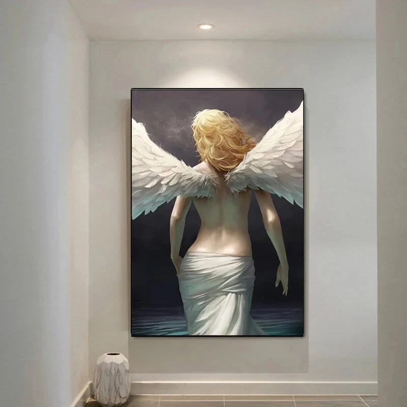 Golden Angel Canvas Painting Art Posters and Prints Wall Print Canvas Pictures Modern Living Room Home Decoration Gifts
Golden Angel Canvas Painting Art Posters and Prints Wall Print Canvas Pictures Modern Living Room Home Decoration Gifts