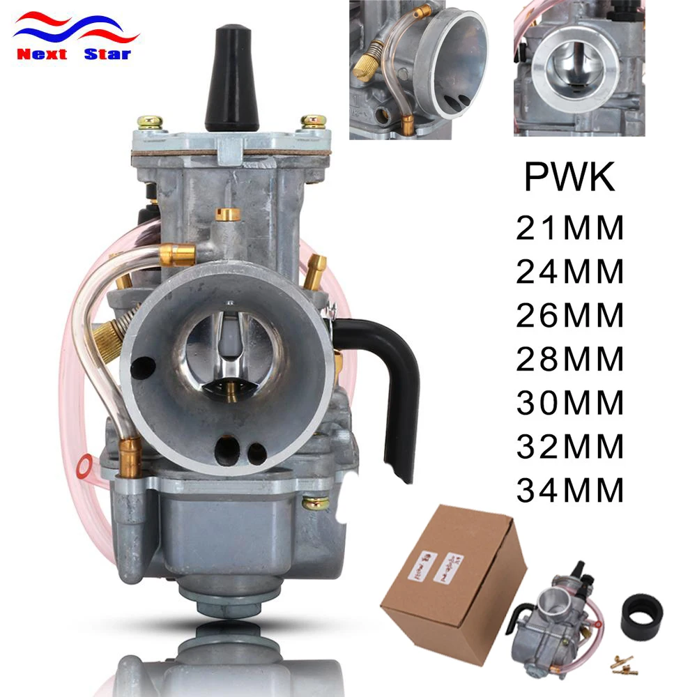 

For PWK 21 24 26 28 30 32 34 For Keihin PWK Motorcycle Carburetor Carburador Power Jet ATV Buggy Quad Racing Moto 50cc-250cc