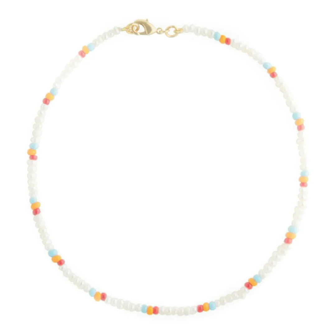 Titanium Steel Freshwater Pearl Necklace CHOKER Temperament Mixed Color Clavicle Chain Necklace for Women
Titanium Steel Freshwater Pearl Necklace CHOKER Temperament Mixed Color Clavicle Chain Necklace for Women