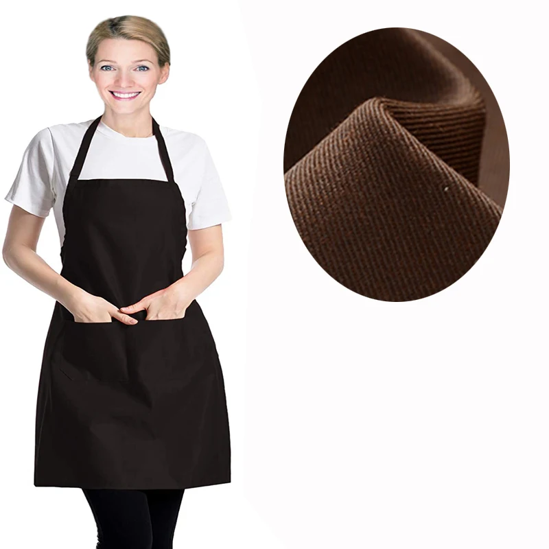 Solid Apron With Double Pocket Thickened Stain Resistant Fabric Baking Cooking BBQ Aprons 73x58CM
Solid Apron With Double Pocket Thickened Stain Resistant Fabric Baking Cooking BBQ Aprons 73x58CM