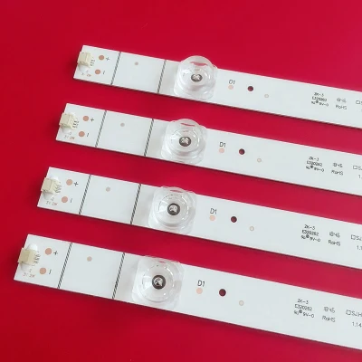 4pcs/set LED strip for His ense HZ55A51 HZ55A55 HZ55A57 light bar SJ.HO.D5500901-3030MS-M 9led
4pcs/set LED strip for His ense HZ55A51 HZ55A55 HZ55A57 light bar SJ.HO.D5500901-3030MS-M 9led