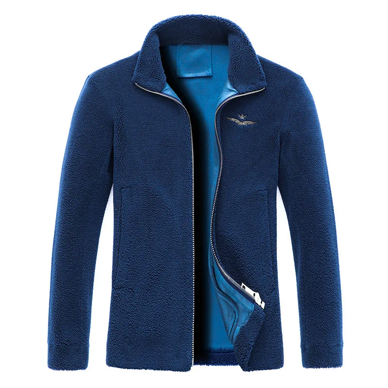 agent An issue 2020 autumn zipper cardigan Plush Eagle crown men's fur collar stand collar Long Sleeve Jacket
agent An issue 2020 autumn zipper cardigan Plush Eagle crown men's fur collar stand collar Long Sleeve Jacket