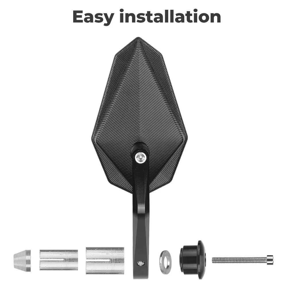 Motorcycle Mirror Handlebar CNC Aluminium Universal Rear View Mirrors For HONDA CBR600RR CB1000R For BMW R1200GS F800GS Z650
Motorcycle Mirror Handlebar CNC Aluminium Universal Rear View Mirrors For HONDA CBR600RR CB1000R For BMW R1200GS F800GS Z650