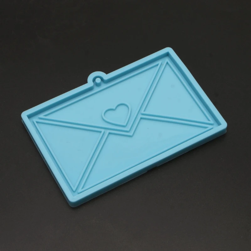 Envelope Resin Pendant Silicone Mold Heart Envelope Keychain Resin Casting Mold N84D
Envelope Resin Pendant Silicone Mold Heart Envelope Keychain Resin Casting Mold N84D