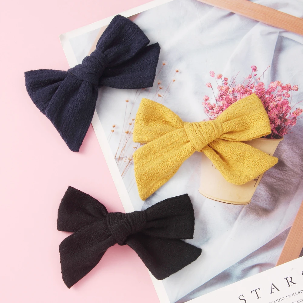 Korean Sweet Solid Color Bows Hair Clip For Kids Girls Boutique Handmade Hairpins Barrettes Headwear Kids Hair Accessories
Korean Sweet Solid Color Bows Hair Clip For Kids Girls Boutique Handmade Hairpins Barrettes Headwear Kids Hair Accessories