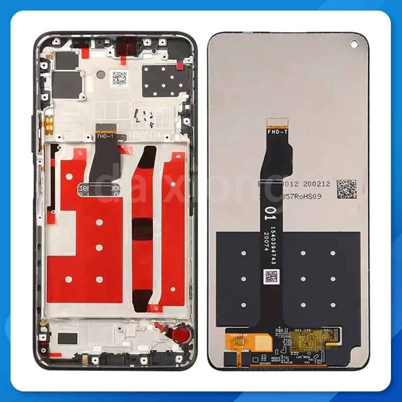 100%Original Display For HUAWEI Honor 30s/NOVA 7 SE LCD Touch Screen Replacement Screen Digitizer Assembly Lcd P40Lite 5G Frame
100%Original Display For HUAWEI Honor 30s/NOVA 7 SE LCD Touch Screen Replacement Screen Digitizer Assembly Lcd P40Lite 5G Frame