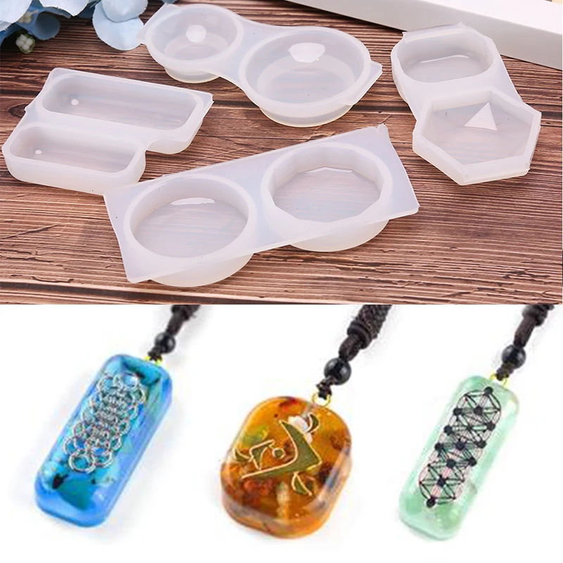 4Styles Faceted Round Square Resin Pendant Mold Crystals Stones Orgone Silicone Resin Mold Keychain Jewelry Making Tool
4Styles Faceted Round Square Resin Pendant Mold Crystals Stones Orgone Silicone Resin Mold Keychain Jewelry Making Tool