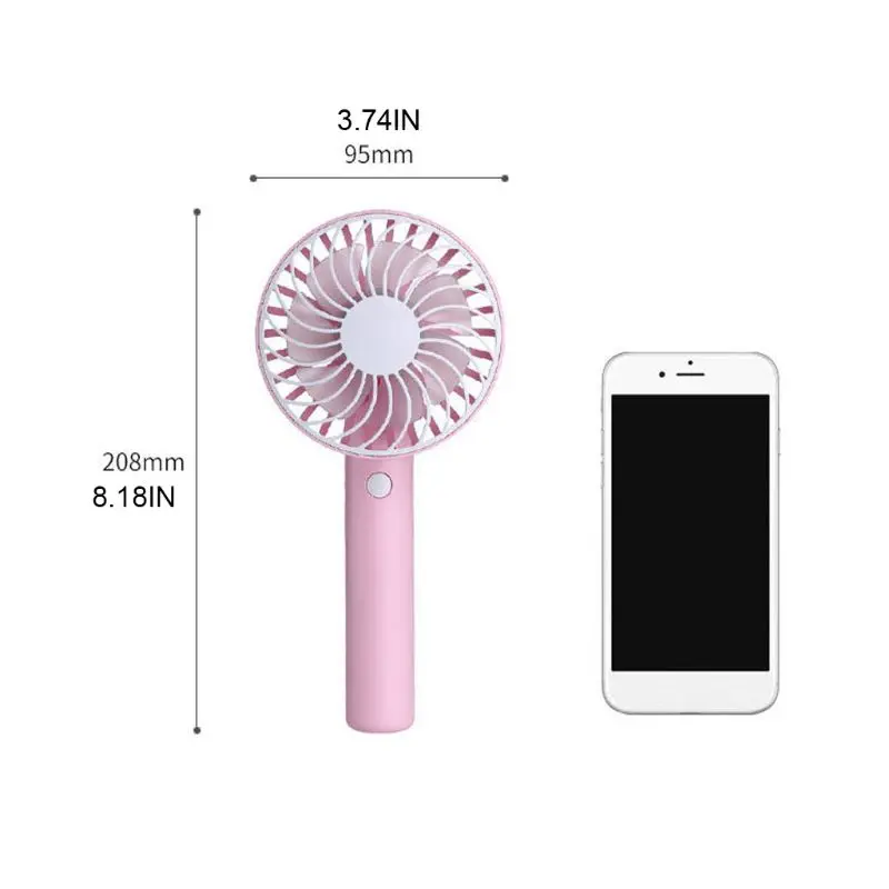 Mini Fan Silent Fan Electric Hand Fan Portable Handheld Battery Operated Fan With 7 Blades 3 Speeds USB Chargin Low Nois
Mini Fan Silent Fan Electric Hand Fan Portable Handheld Battery Operated Fan With 7 Blades 3 Speeds USB Chargin Low Nois