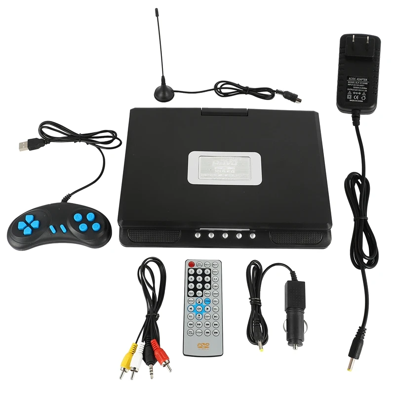 9,8 дюймовый портативный автомобильный DVD-плеер Home HD вращающийся VCD CD MP3 HD DVD-плеер с геймпадом
9,8 дюймовый портативный автомобильный DVD-плеер Home HD вращающийся VCD CD MP3 HD DVD-плеер с геймпадом