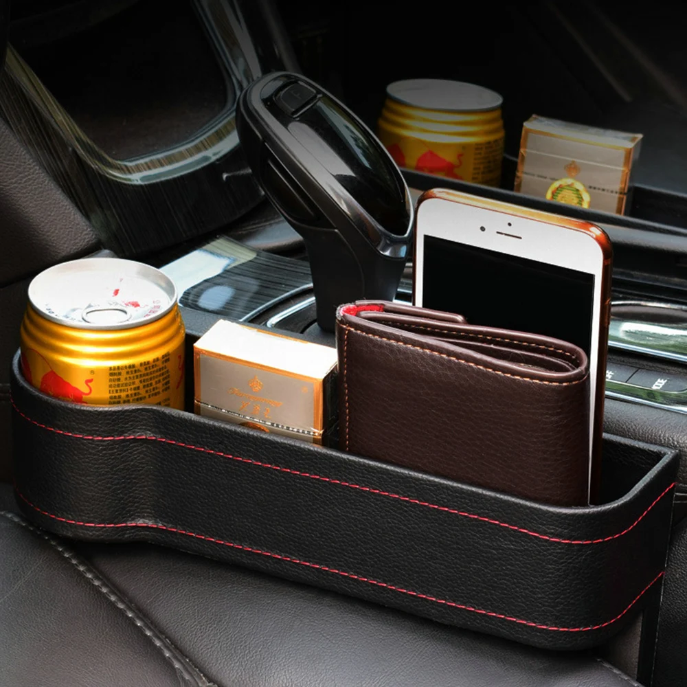 Car Seat Crevice Storage Box ABS PU Leather Center Control Gap Stowing Tidying Container Organizer Water Cup Drink Phone Holder
Car Seat Crevice Storage Box ABS PU Leather Center Control Gap Stowing Tidying Container Organizer Water Cup Drink Phone Holder