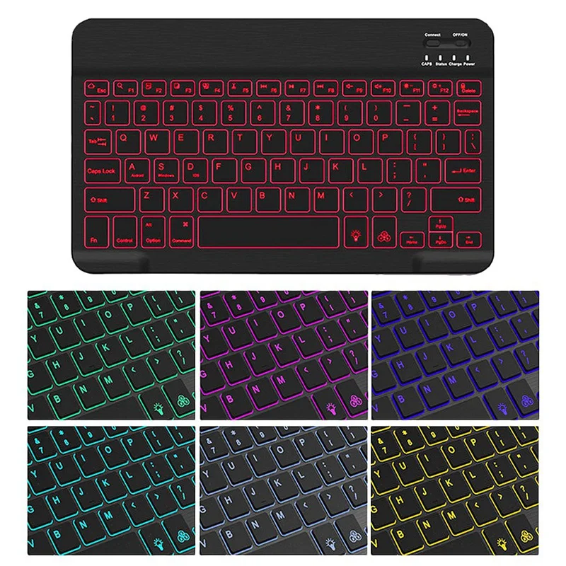 Wireless Keyboard Case for 2020 New Huawei Matepad Pro 10.8 Inch Tablet, LED 7 Color Backlit Rechargeable Keyboard
Wireless Keyboard Case for 2020 New Huawei Matepad Pro 10.8 Inch Tablet, LED 7 Color Backlit Rechargeable Keyboard