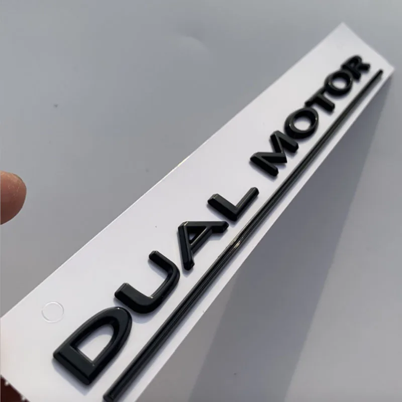 For Tesla Model 3 3D Dual Motor Emblem Sticker Car Styling Modified Garnish Accessories 
For Tesla Model 3 3D Dual Motor Emblem Sticker Car Styling Modified Garnish Accessories