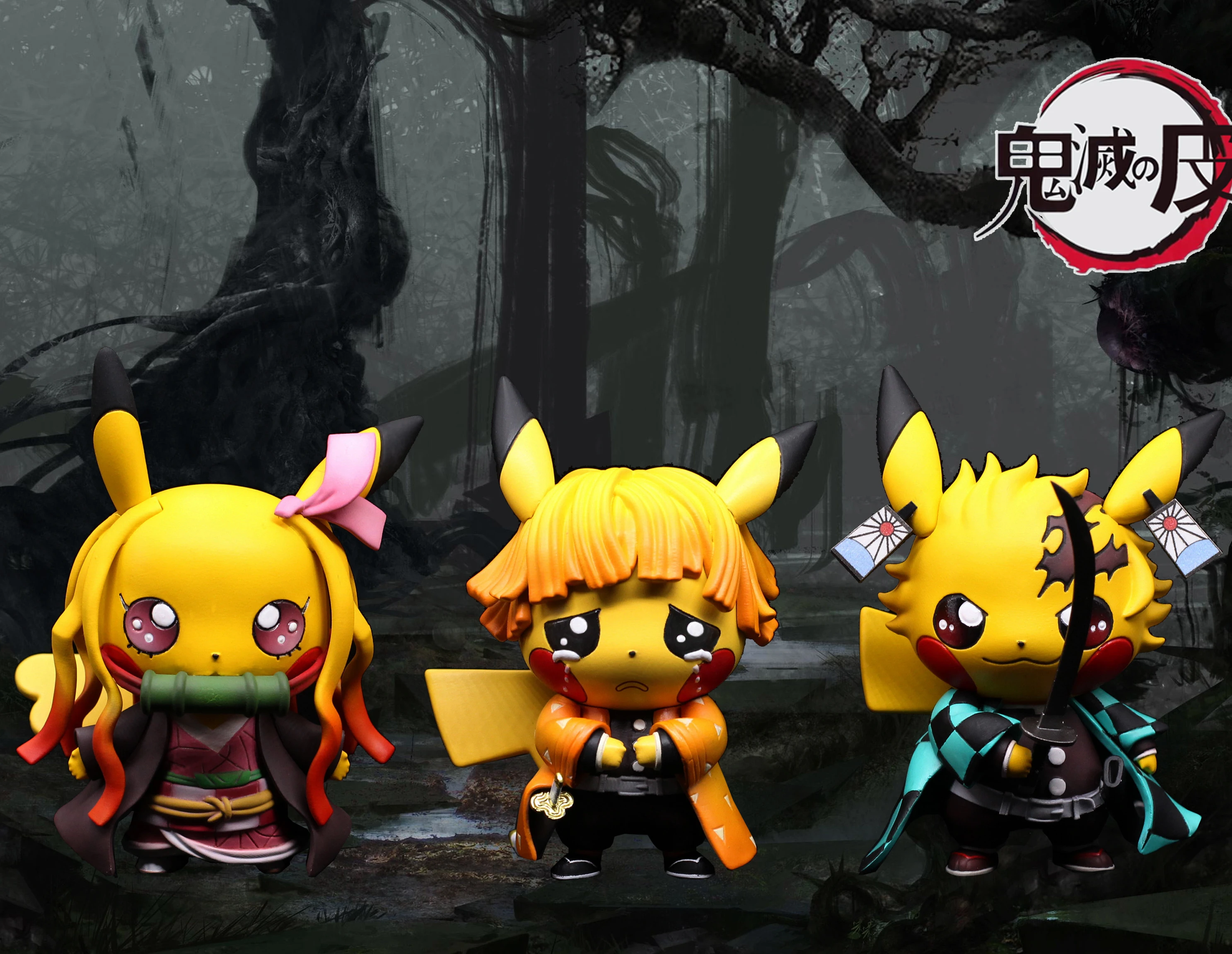 Pokemon Pikachu Action Figure COS Demon Slayer Doll Anime Figurine Toys for Girls Boys Gift
Pokemon Pikachu Action Figure COS Demon Slayer Doll Anime Figurine Toys for Girls Boys Gift