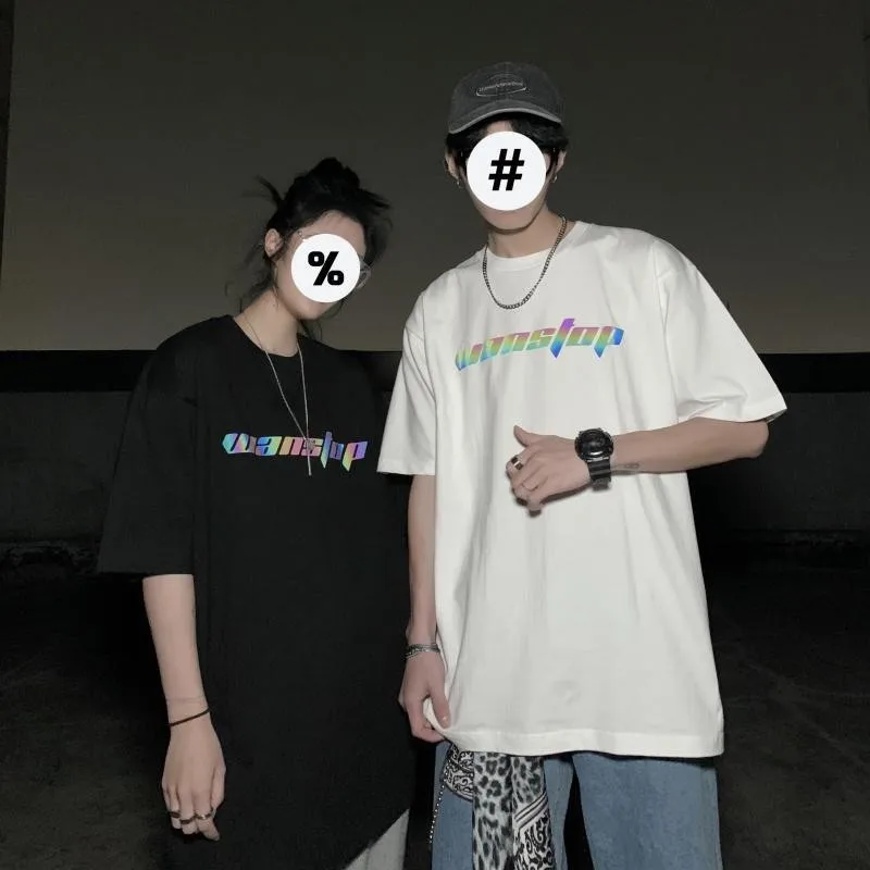 Футболка женская/мужская с принтом, повседневный Топ в стиле Харадзюку, рубашка с коротким рукавом, одежда, лето 2020
Футболка женская/мужская с принтом, повседневный Топ в стиле Харадзюку, рубашка с коротким рукавом, одежда, лето 2020